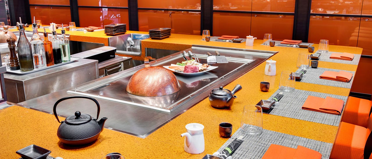 Sushi og teppanyaki restaurant Kaito - mod ekstra omkostninger