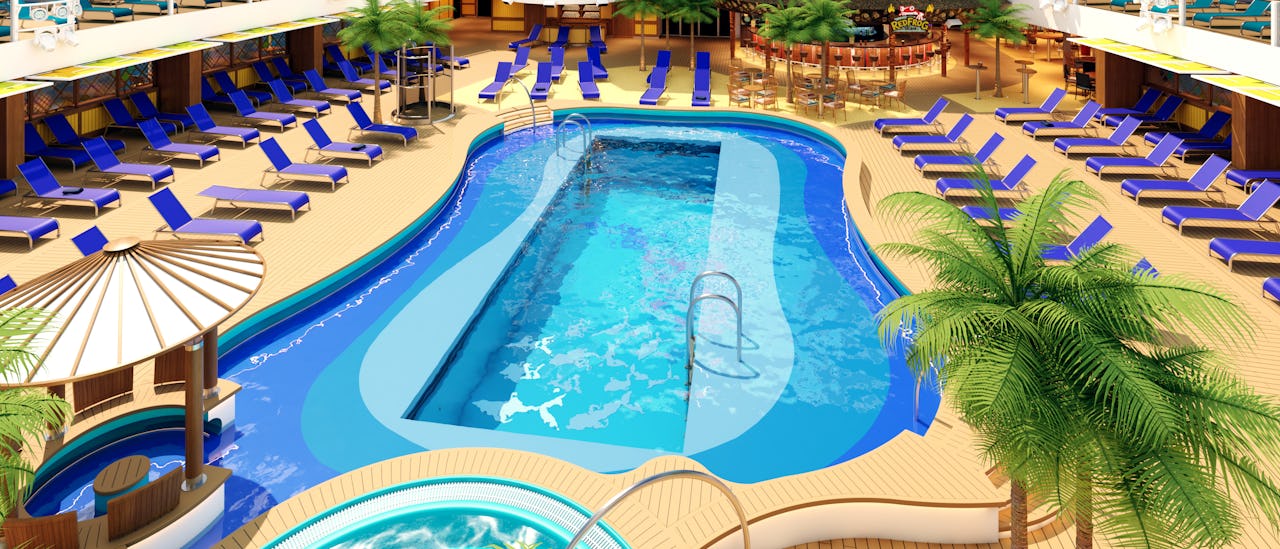 Velkommen på pooldækket