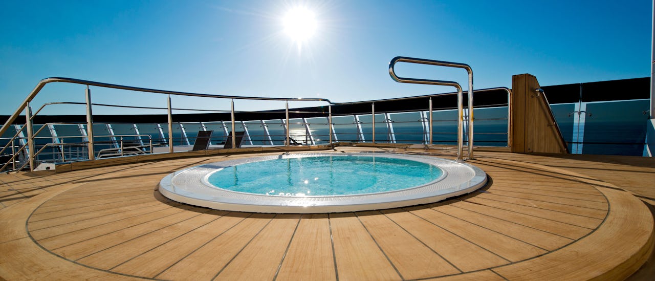 Et af mange boblebade