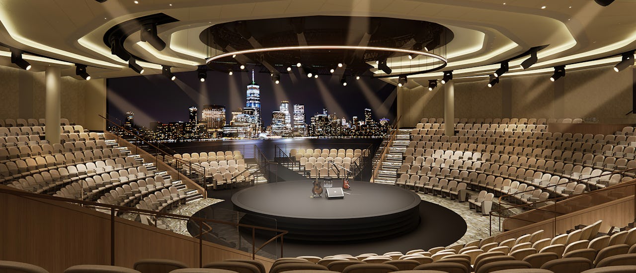 I teatret bydes på Las Vegas-inspirerede shows