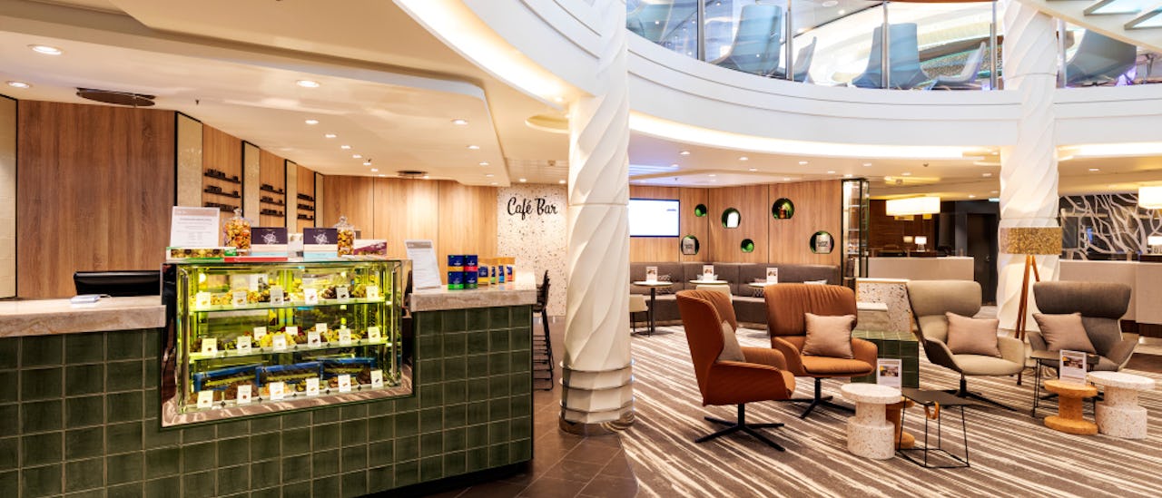 I kaffeloungen kan du nyde alle slags kaffe