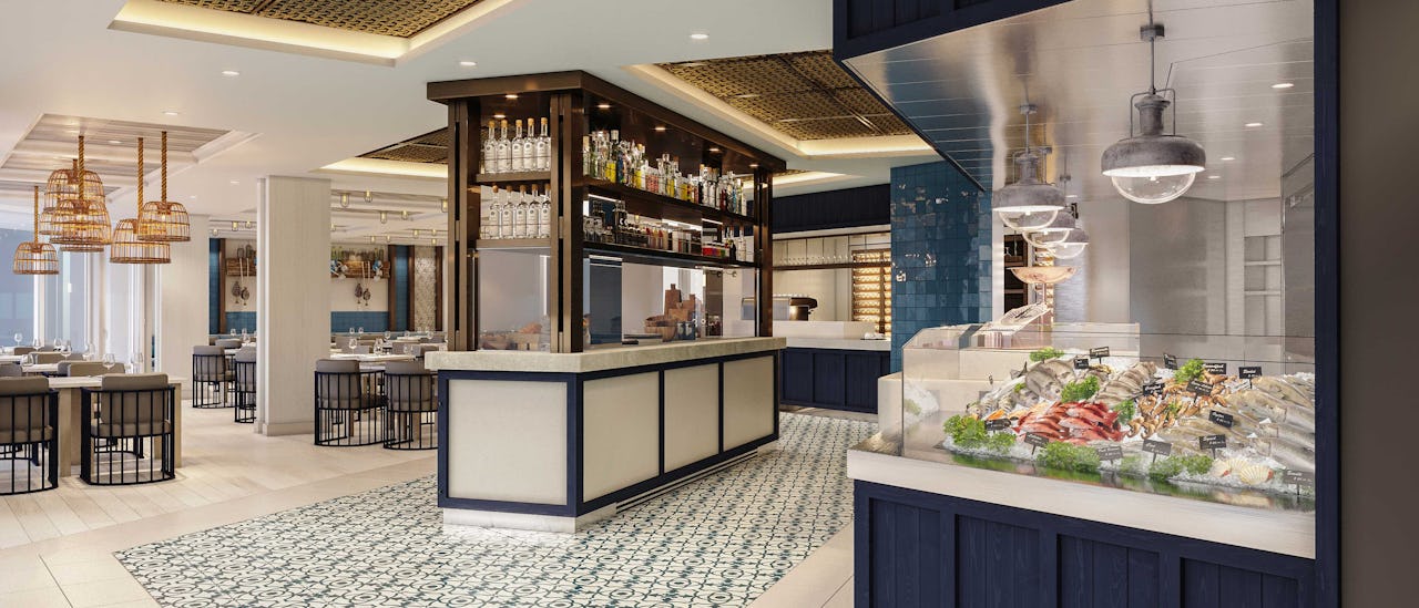 La Pescaderia - en traditionel skaldyrsgrill med udendørs siddepladser