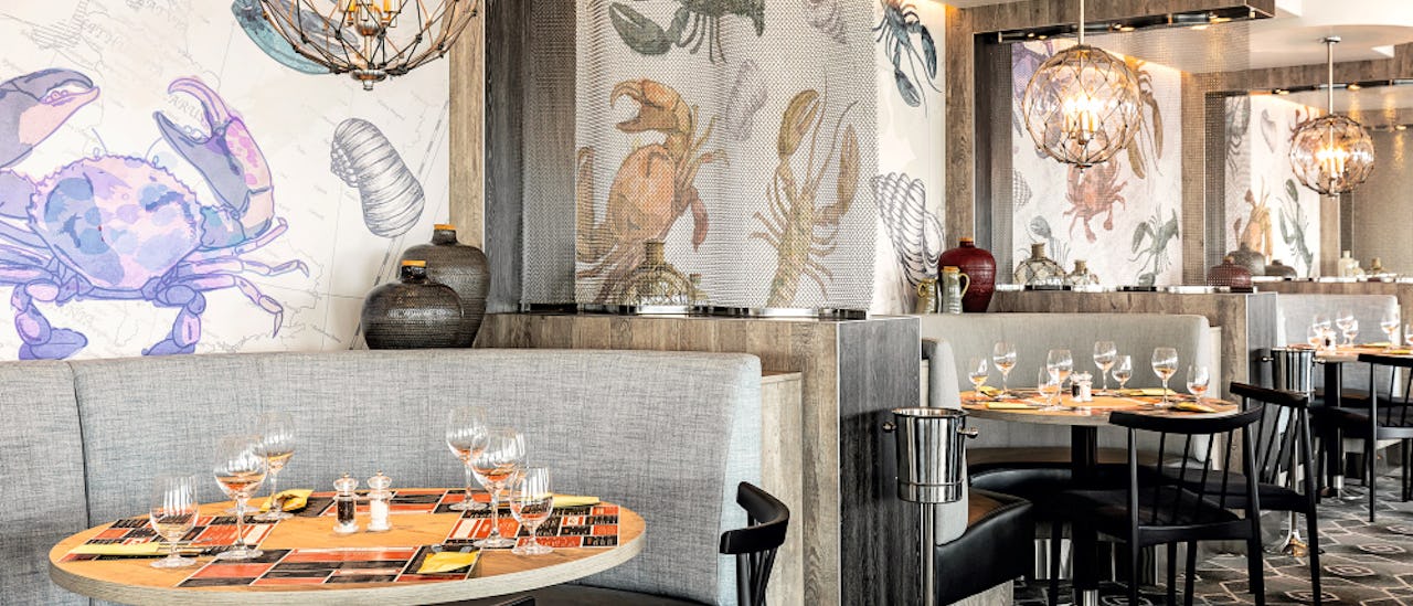 På Fischmarkt kan du nyde sushi og andre eksklusive retter