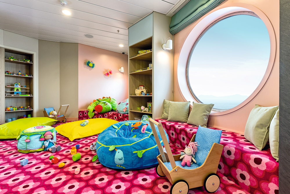 I Baby-rummet finder voksne og de yngste gæster et helt særligt sted at lege og være sammen