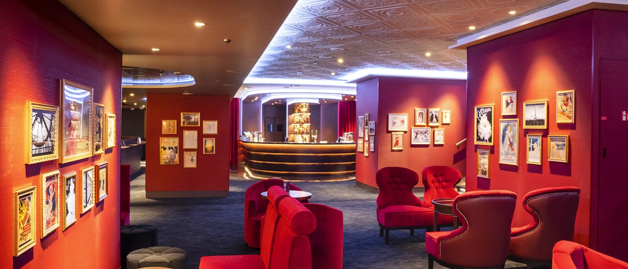 Le Cabaret Rouge er inspireret af franske cabaretlounger fra 1920'erne