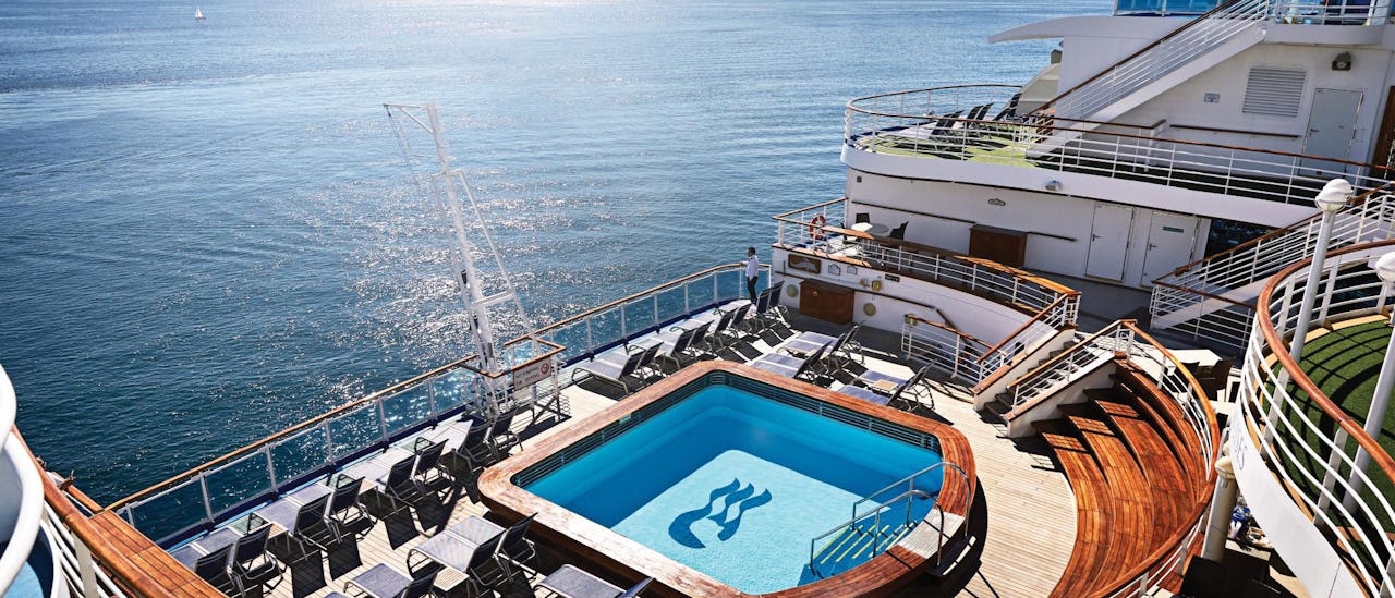 Relax at the aft pool