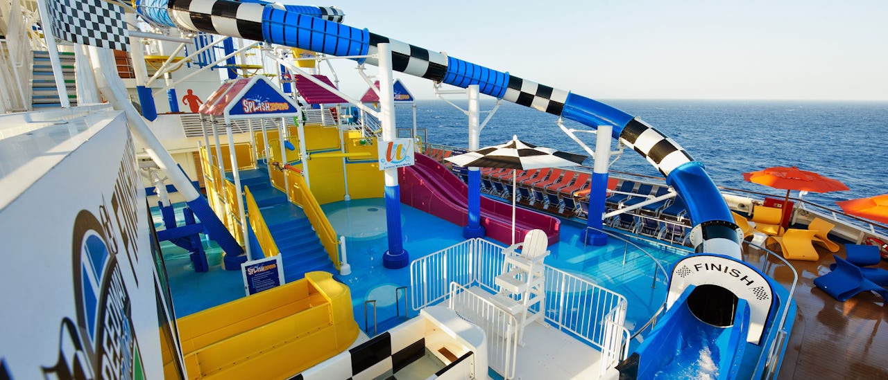 Vandrutsjebaner i Carnival Waterworks