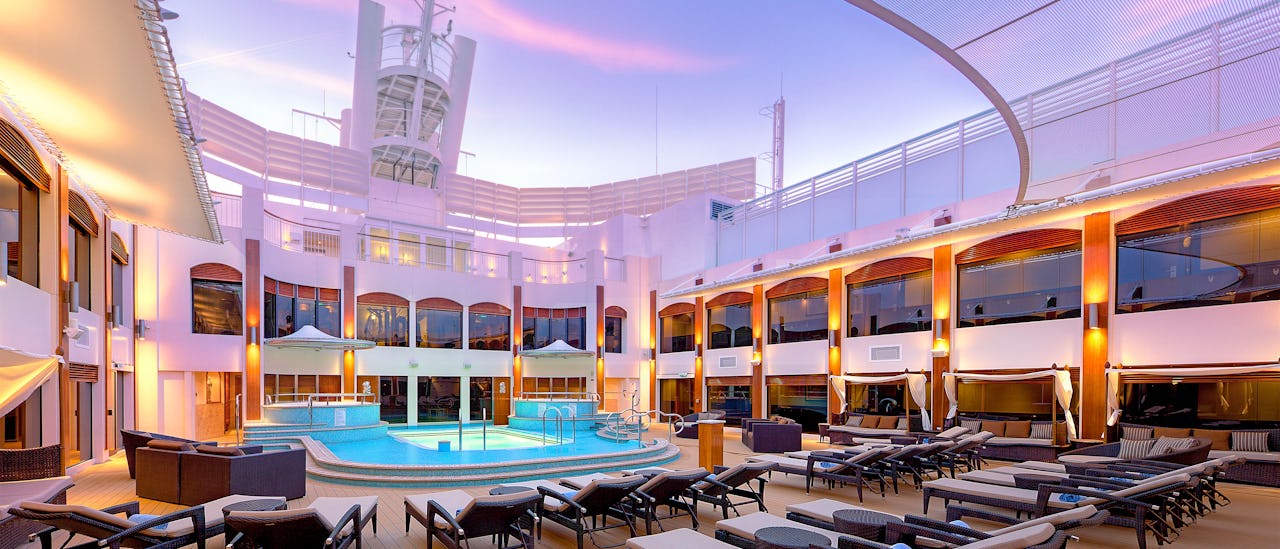 Suiteområdet "The Haven" byder på en privat gårdhave med pool, solterrasse, restaurantbar og fitnesscenter