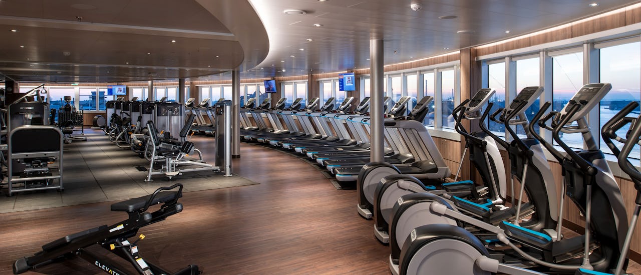 Træne med havudsigt