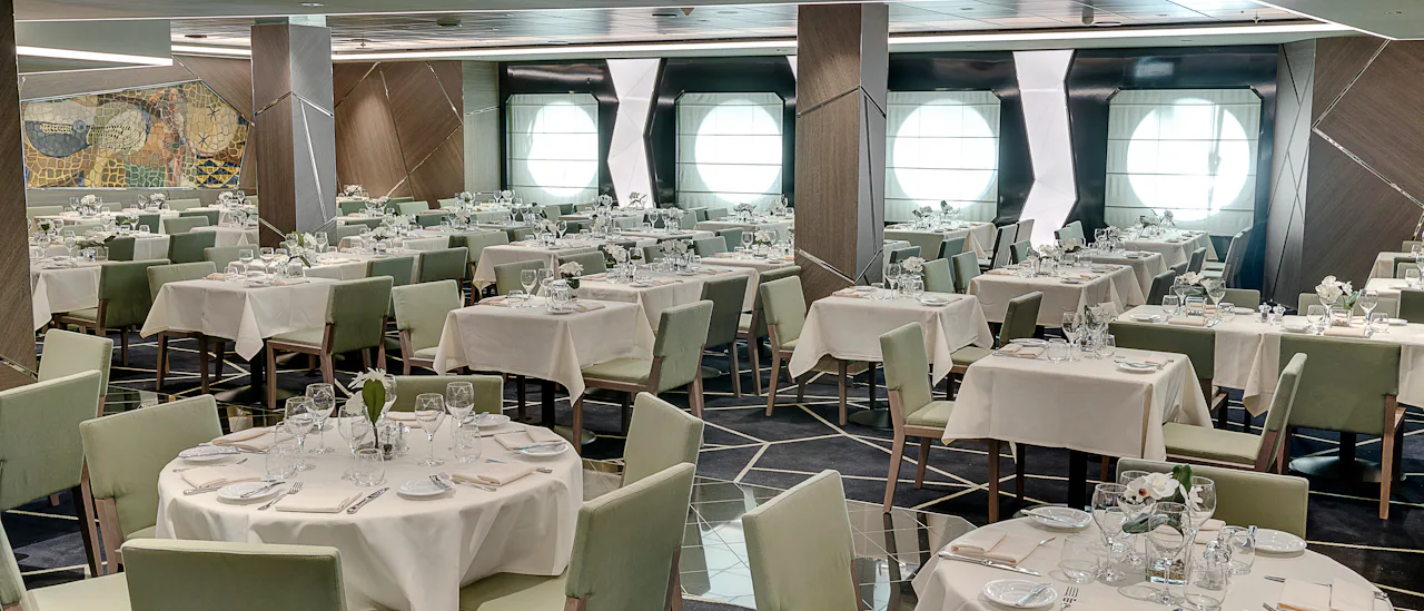 The main restaurant