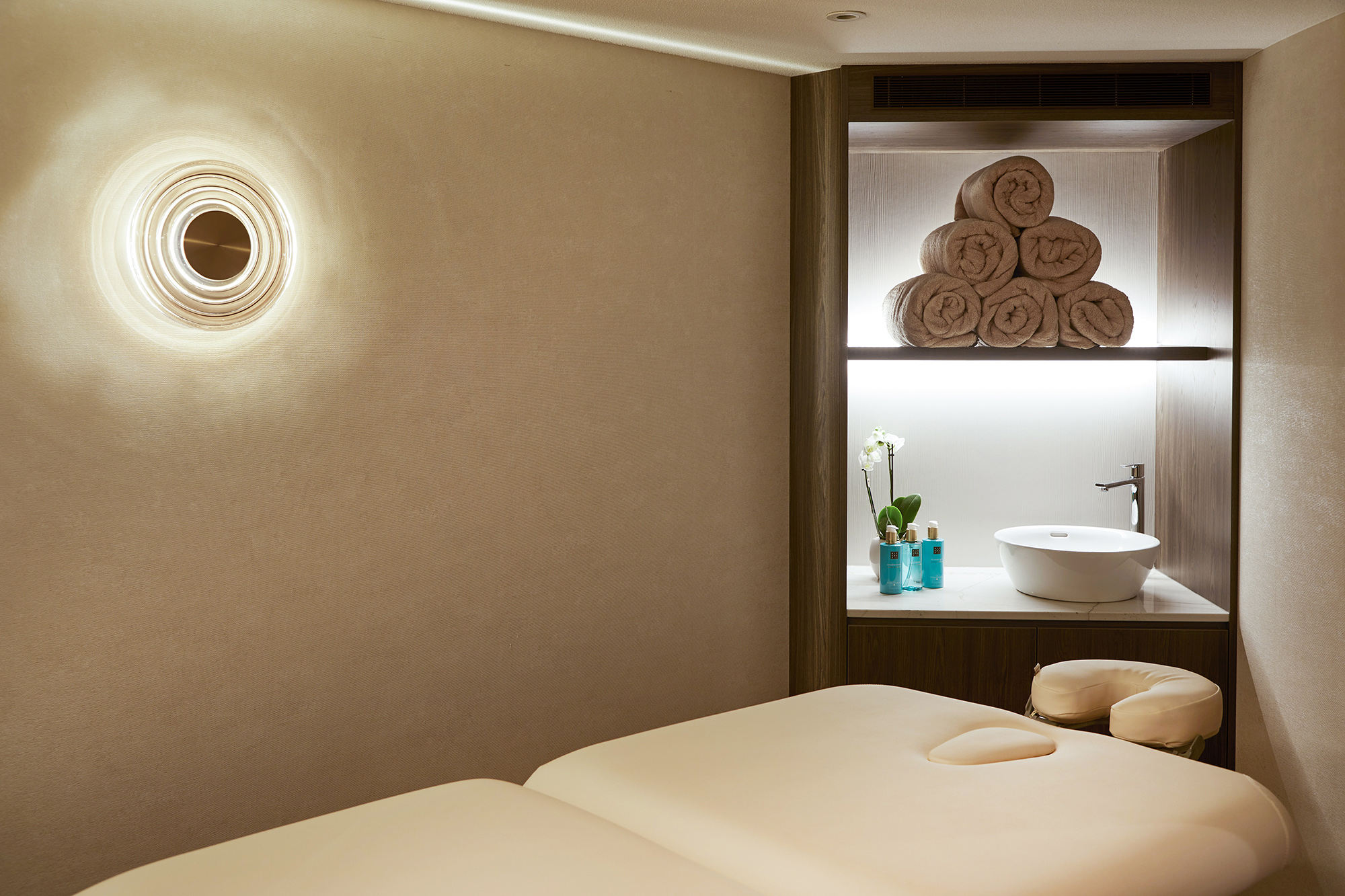 Forkæl dig selv med en massage i spa-afdelingen