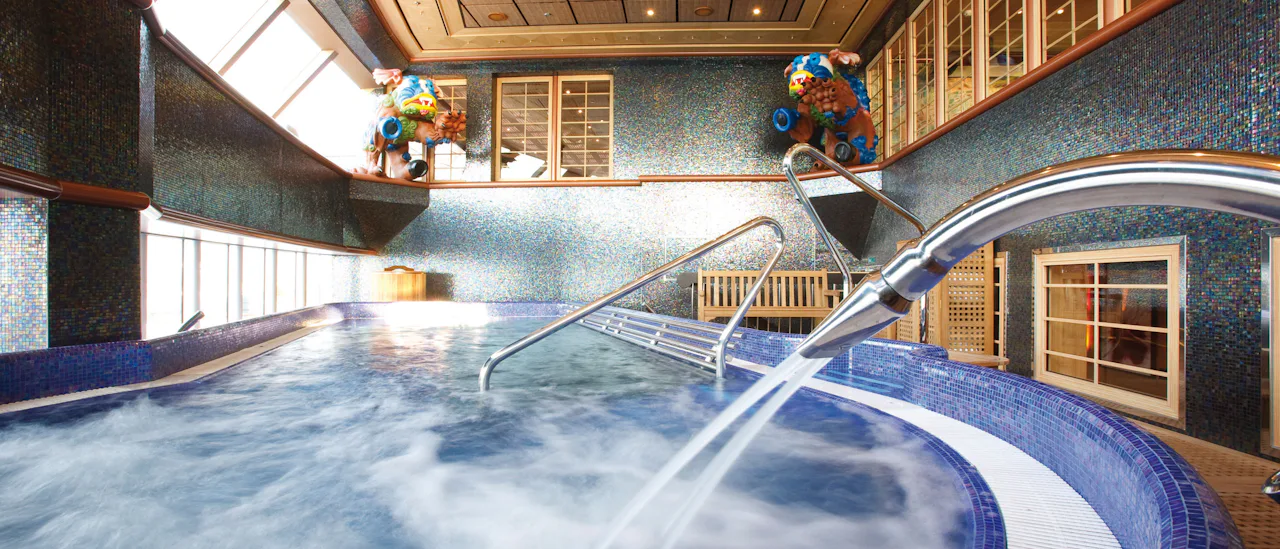 Thalasso-poolen på Samsara spa