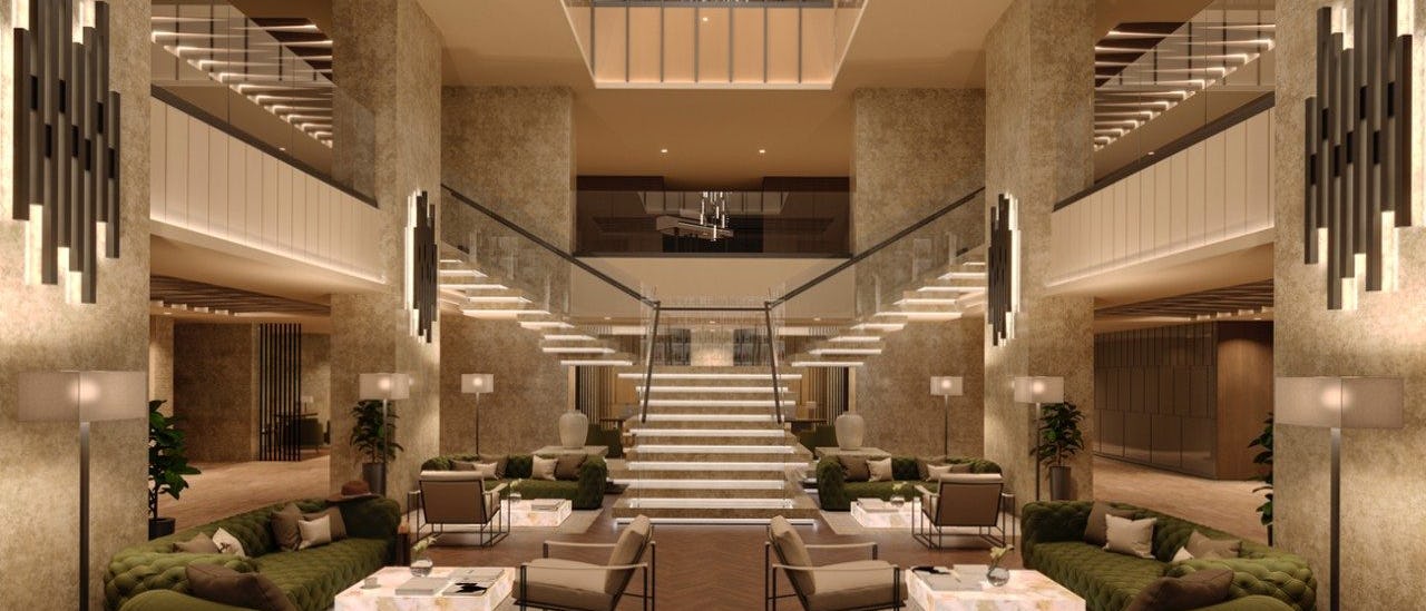 Lobby Bar – en social bar og lounge i midten af skibet