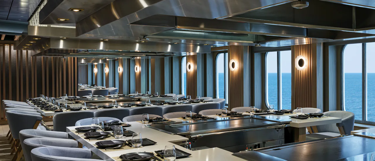 Restaurangen Teppanyaki (kostar extra)