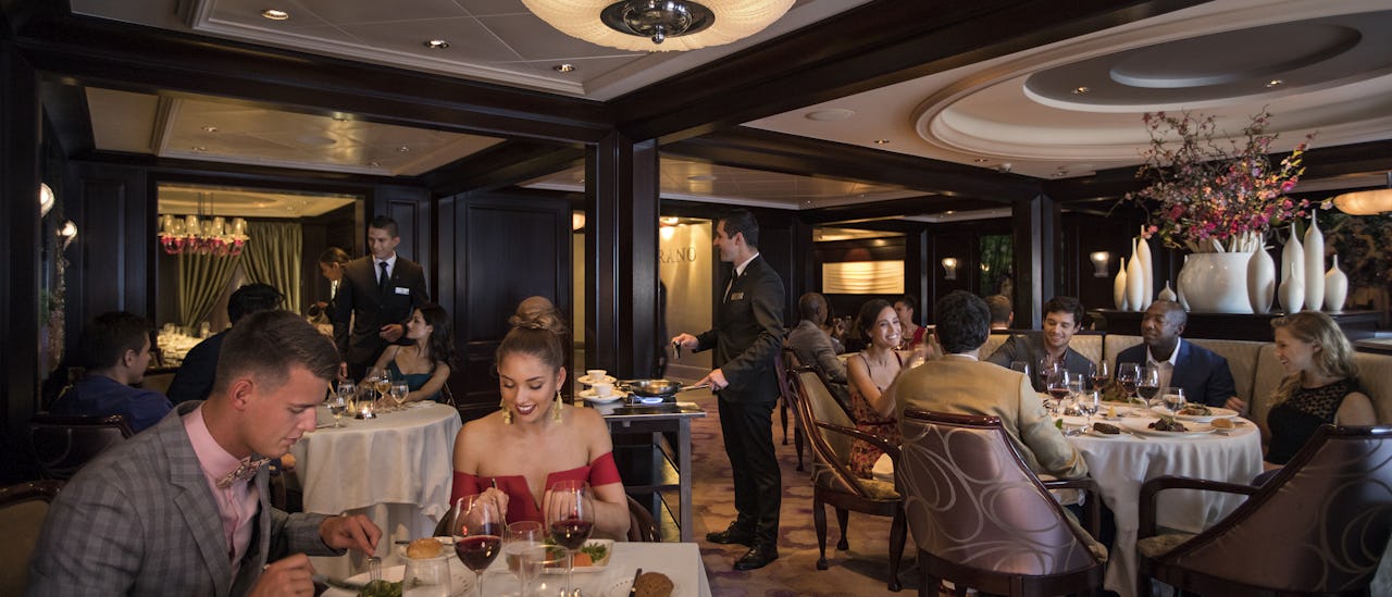 Fransk køkken på Murano Restaurant