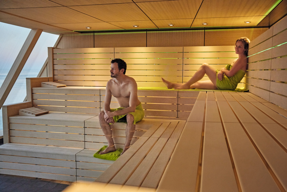 Finsk sauna med fantastisk udsigt