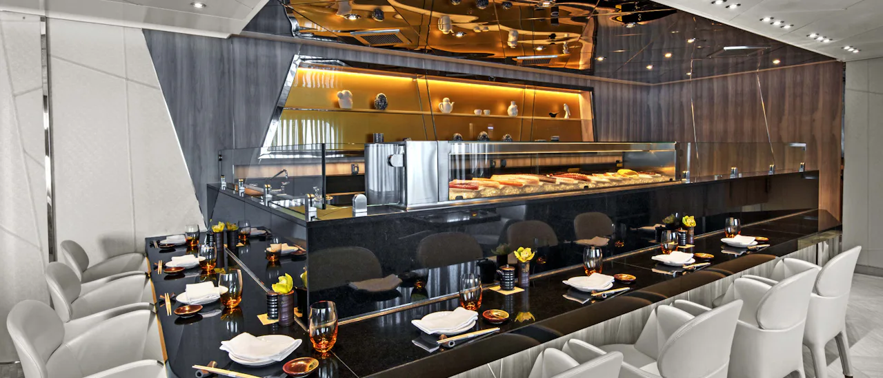 Japanske smagsoplevelser i restaurant "Sushi"