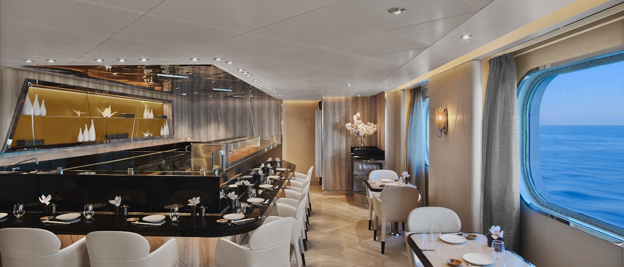 Japanske smagsoplevelser i restaurant "Sushi"