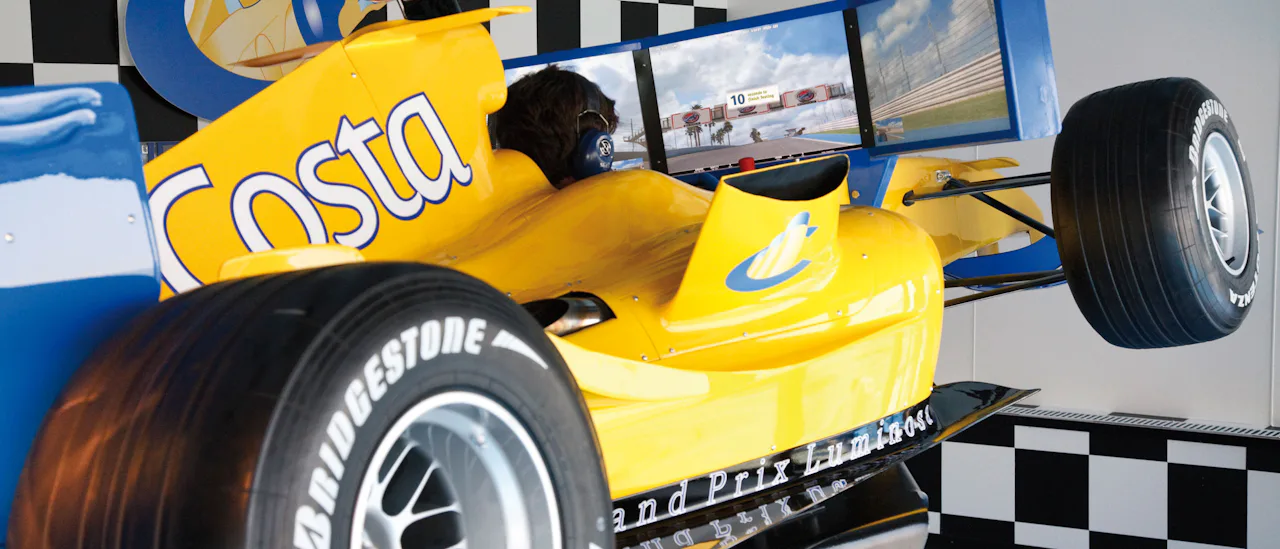 Adrenalin-inducerende Formel 1-simulator