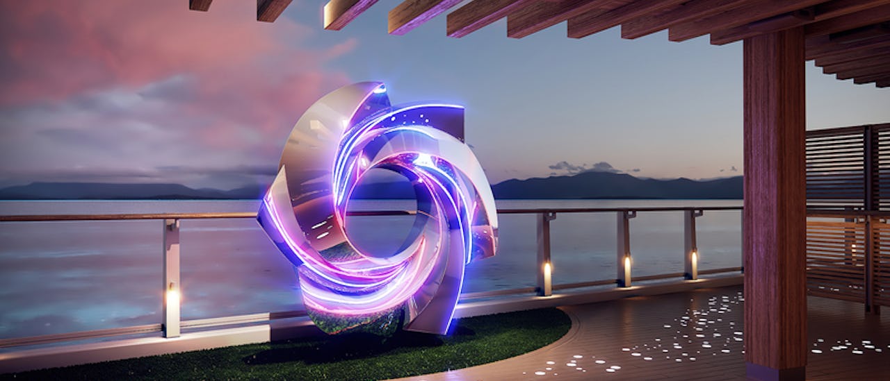 The Concourse, en udendørs skulpturhave med seks kreationer af Alexander Krivosheiw