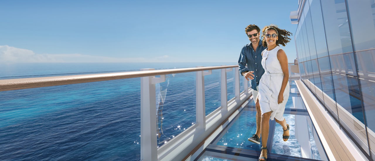 Gå hen over vandet på glasbroen, Oceanwalk