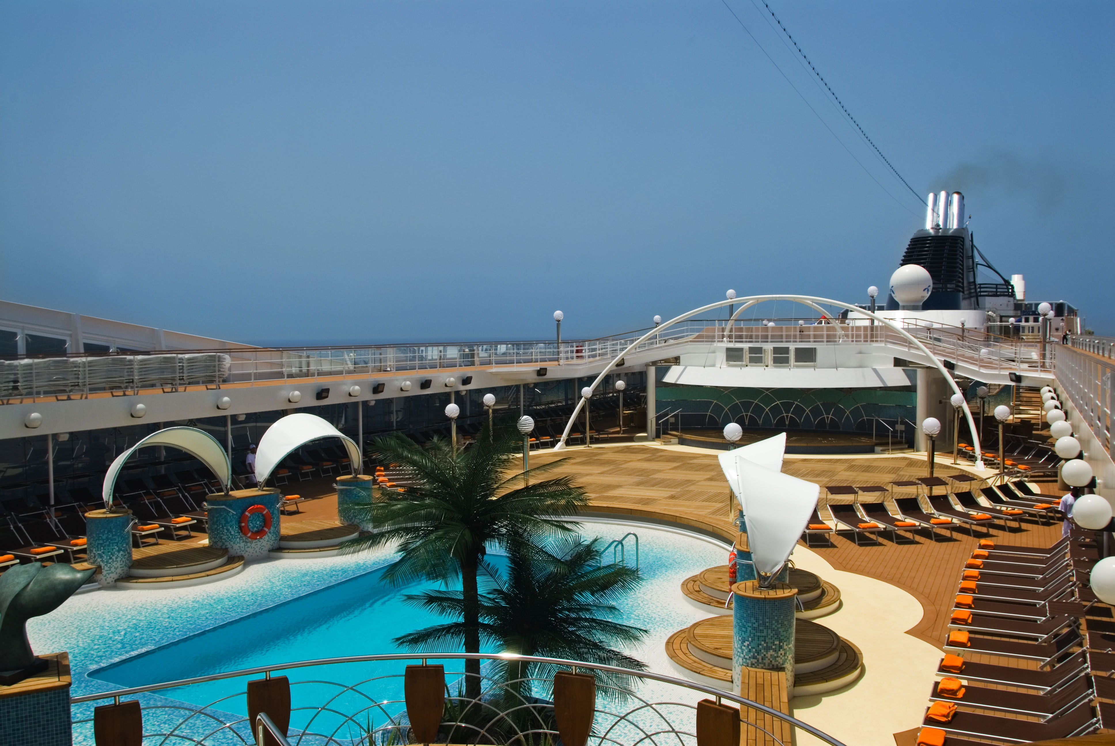 Nuværende placering for MSC Musica