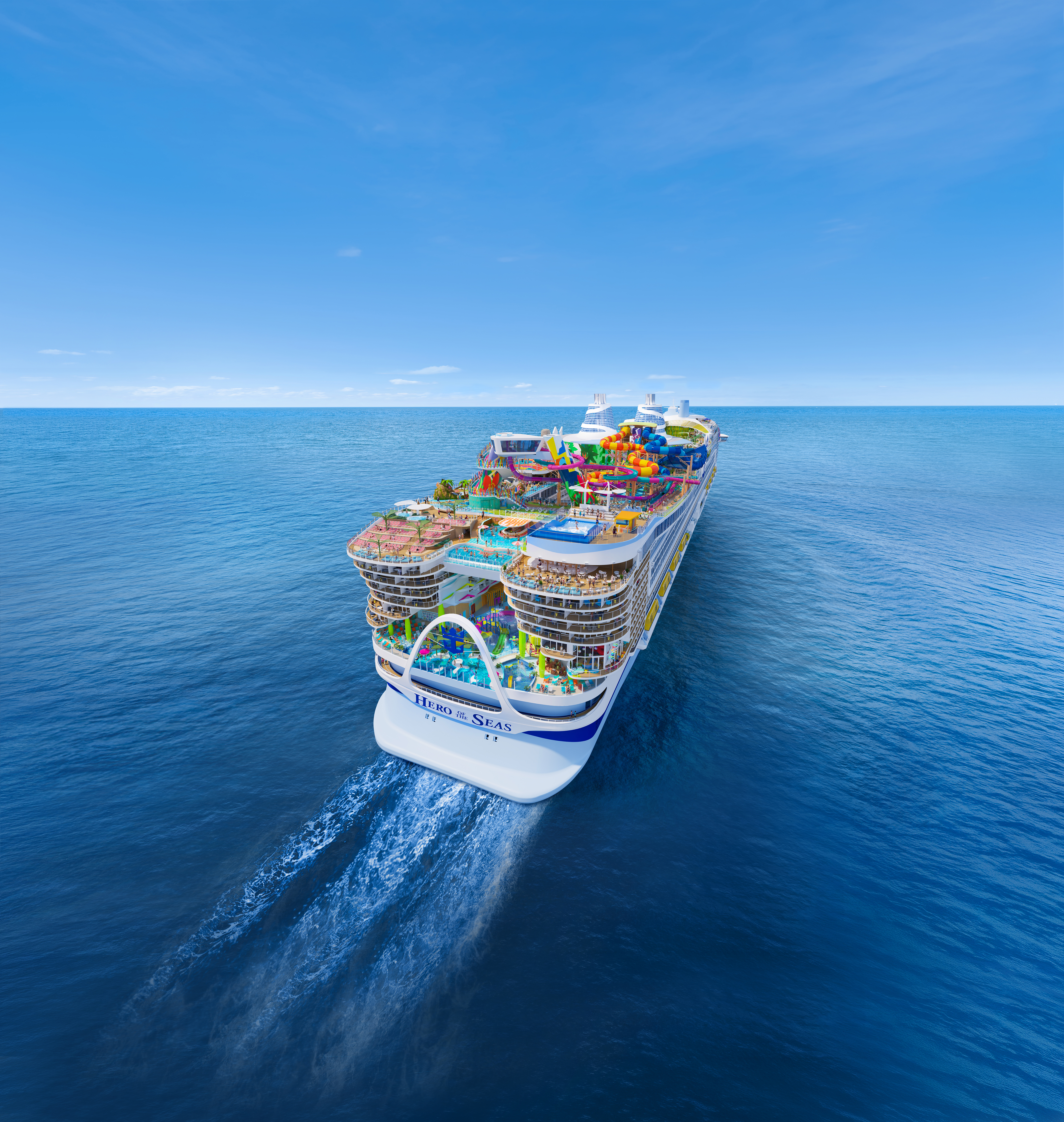 Nuværende placering for Hero of the Seas