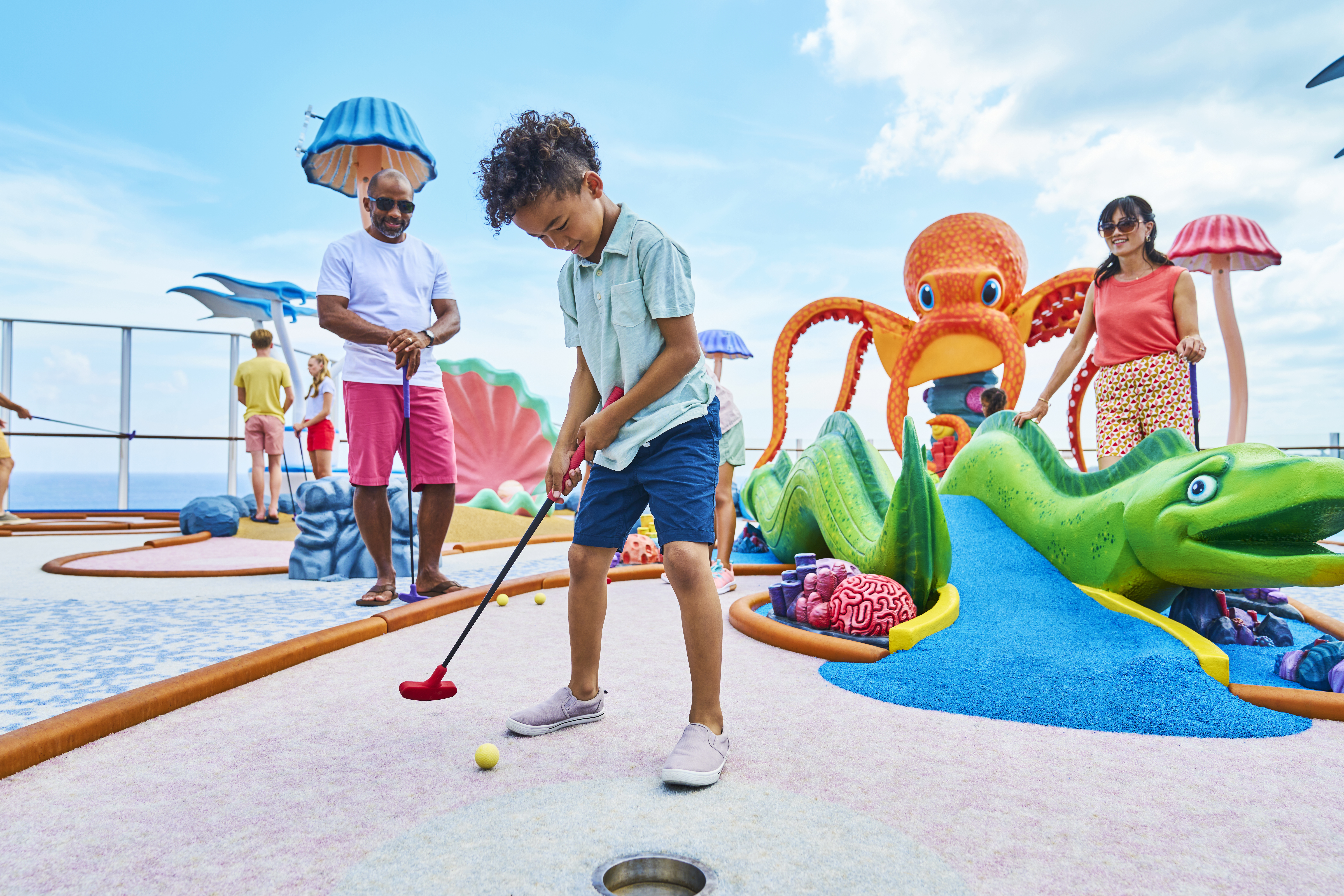Minigolf og bowling