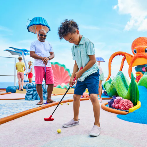 Minigolf og bowling