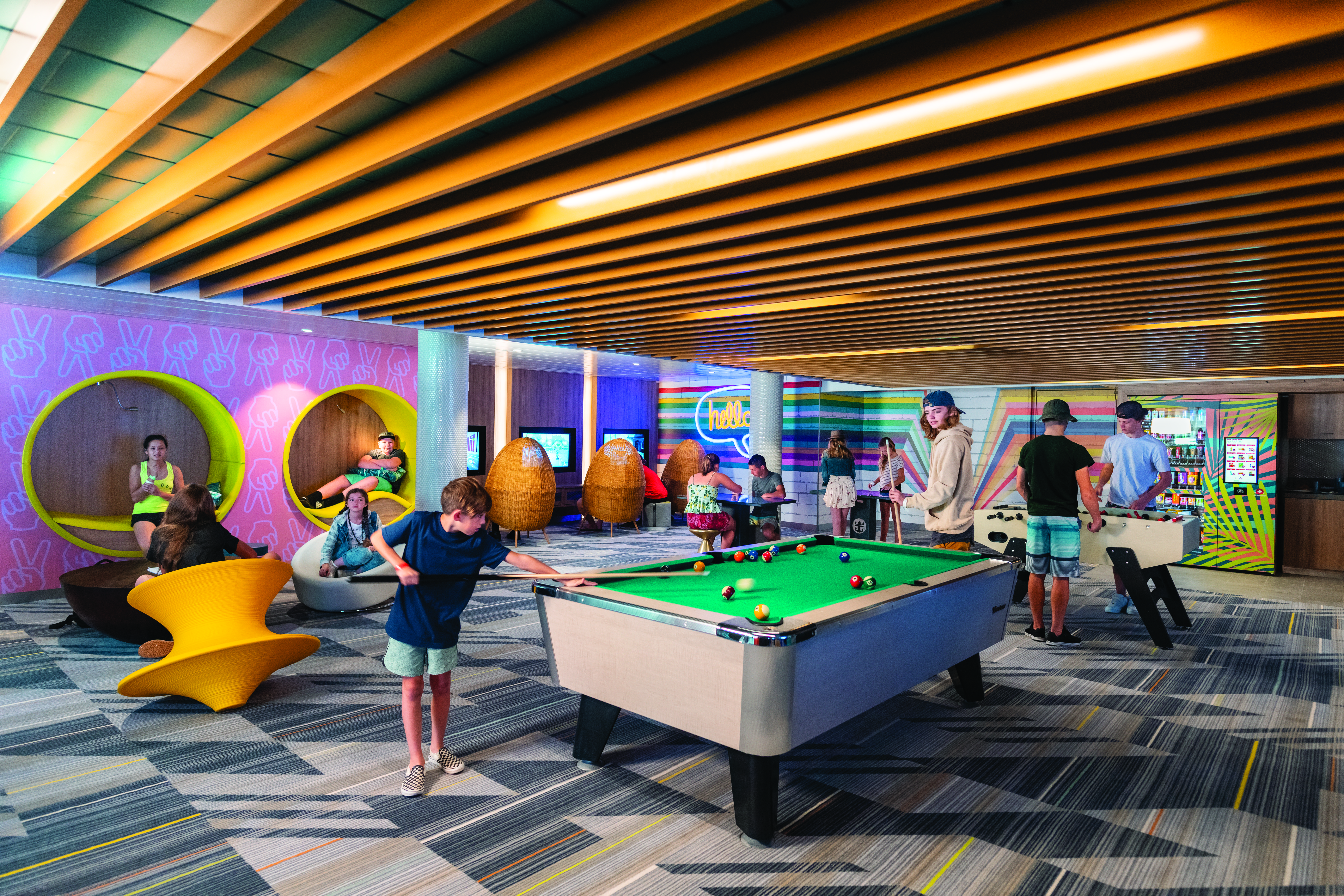 Teen lounges