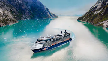 Alaska Cruisetour 1A: 7 nætters krydstogt & 3 nætters landtur
